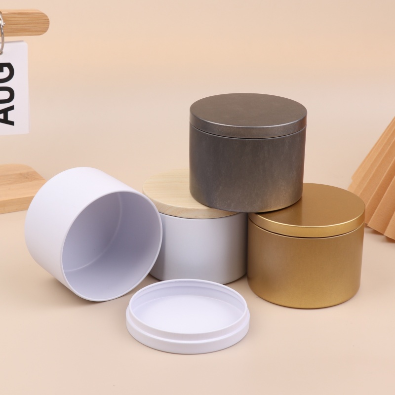 Candle Making Jars With Lids - Großhandel 8oz Kerzendosen Kerzenbehälter Kerzengläser mit
