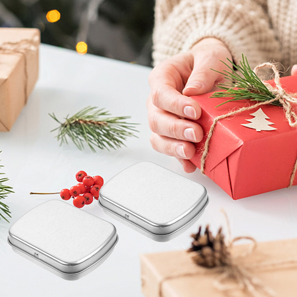 5 Stück tragbare Metallbehälte – Tin Container Lid Bewertung und Preis