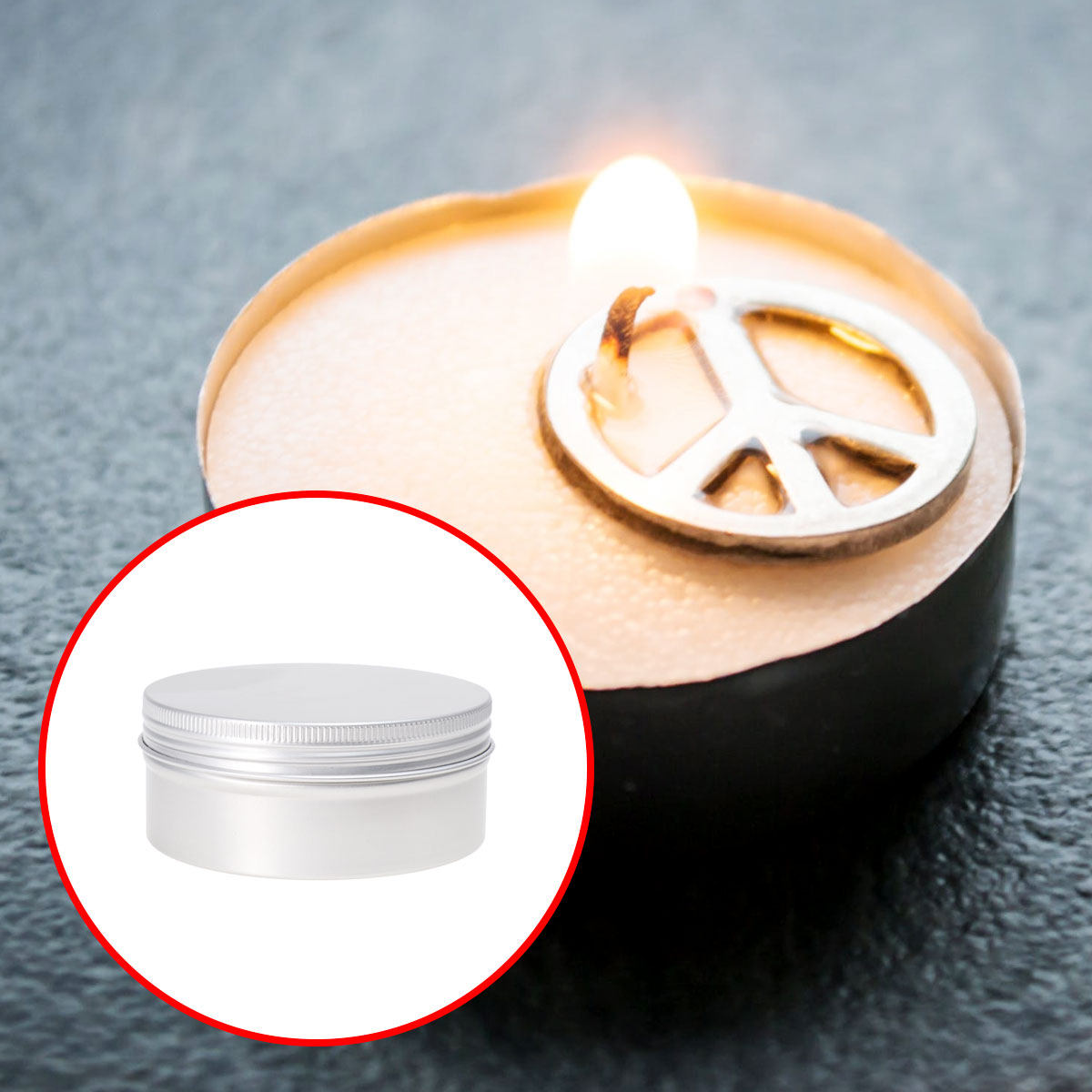 10 Stück Aluminium-Dosen mit S – Tin Container Lid Bewertung und Preis