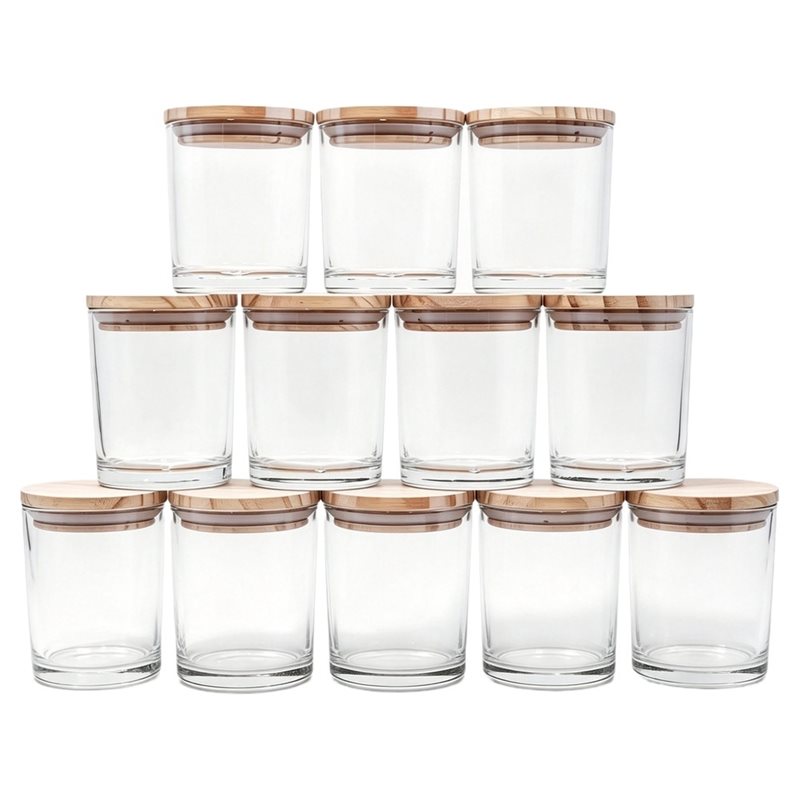 ABRU – 12 Stück Kerzengläser – – Candle Making Jars With Lids Bewertung und Preis