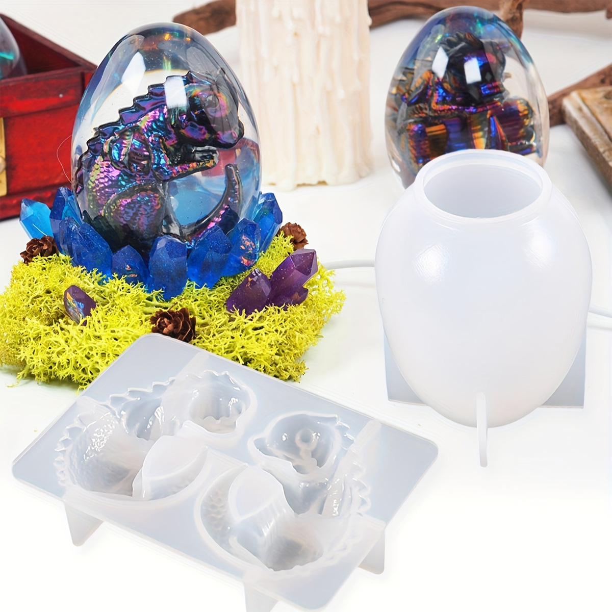 Silikon-Drachen-Ei-Formen, 2-t – Candle Making Kits Bewertung und Preis